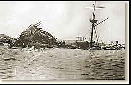 The U.S. declares war on Spain