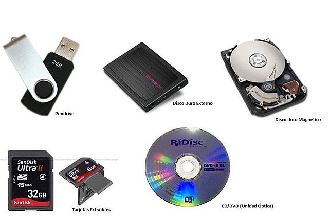 Dispositivos de almacenamiento