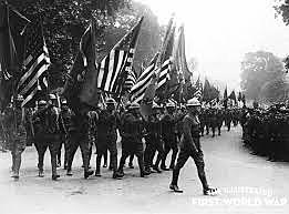 The United States enters WWI