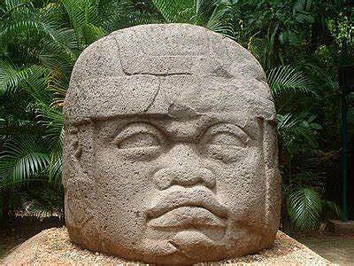 Apparition of the Olmecs.