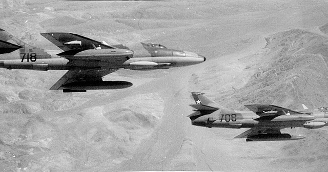 Aviones Hawker Hunter de la Fuerza Aérea de Chile