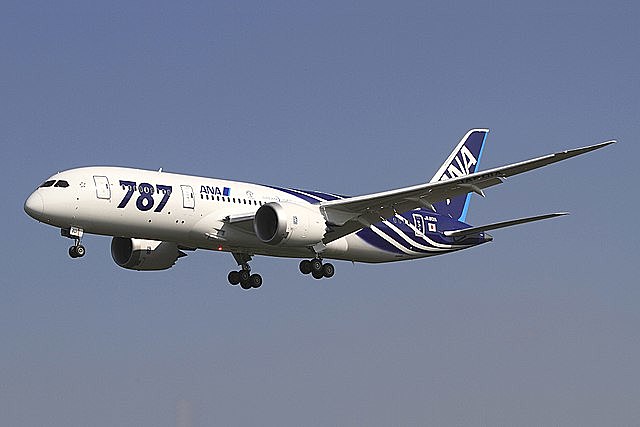 Primer Vuelo del Boeing 787