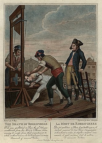 Mort de Robespierre