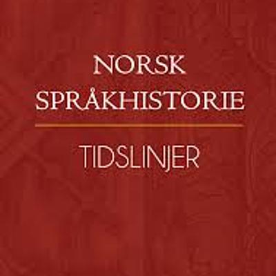 Timeline: språk historien