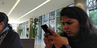 When you were at Amna's birthday last year and I was looking at pictures of Pingu