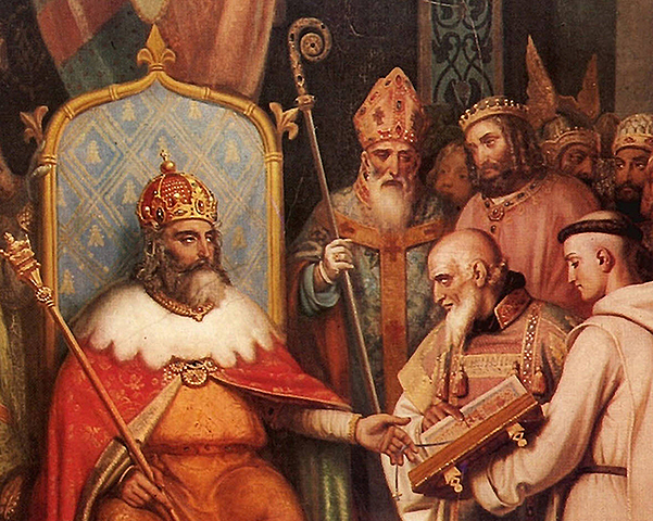 Karlomagno enperadore izendatzea