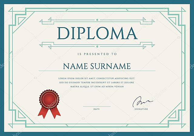 Mi primer diploma de primer lugar