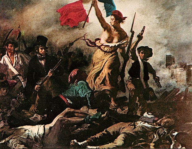 La Liberté guidant le peuple, E. D.