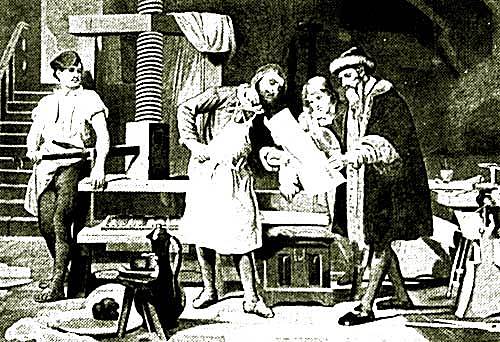 LA IMPRENTA. Alemán Johannes Gutenberg,