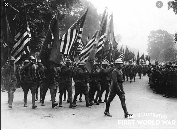 The United States enters WWI