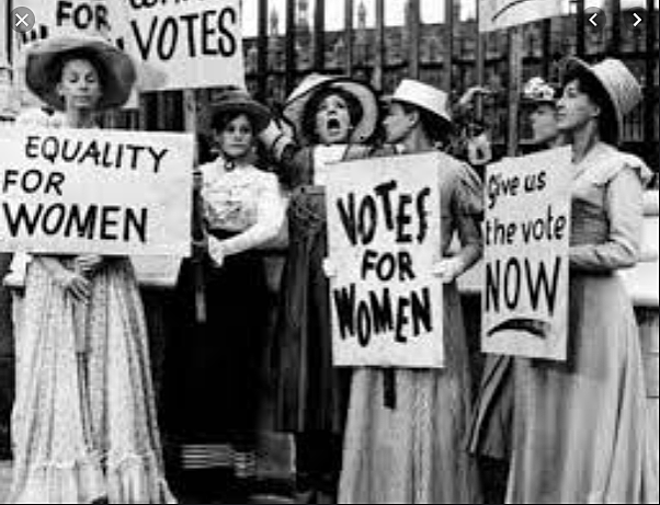 Women got the right to vote