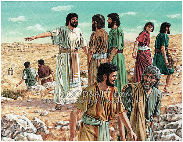 Jesus Send Out his Disciples