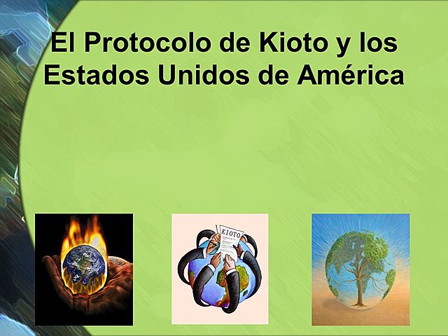 EEUU decide no ratificar el Protocolo de Kioto.