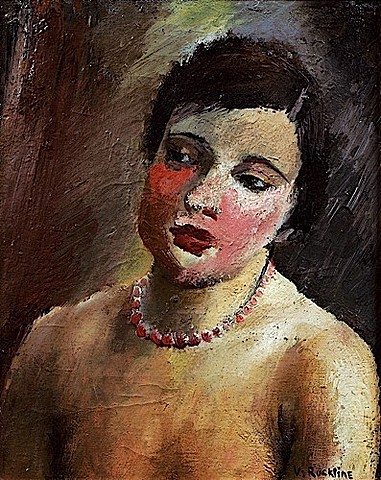 Nu Au Collier De Perles