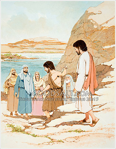 Jesus and John the Baptist