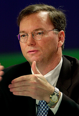Eric Schimdit is named CEO of Google