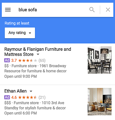 Google begins advertising