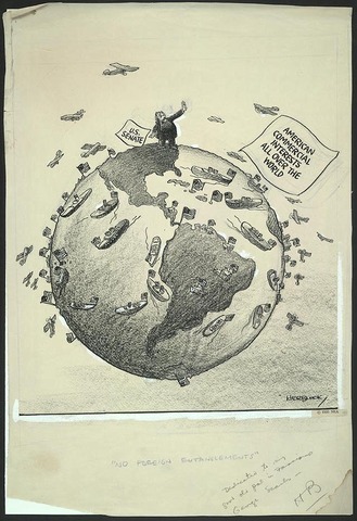 United States proclaims its neutrality