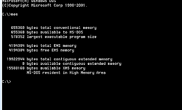 SISTEMA OPERATIVO MS DOS