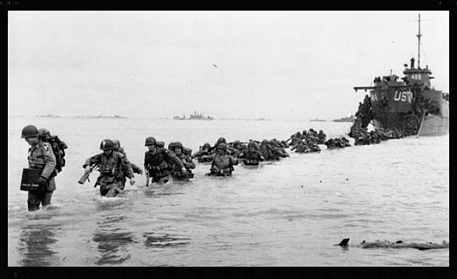 LAS FUERZAS ALIADAS DESEMBARCAN EN FRANCIA