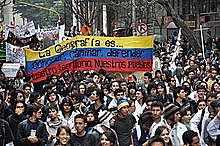 MOVIMIENTO ESTUDIANTIL EN COLOMBIA