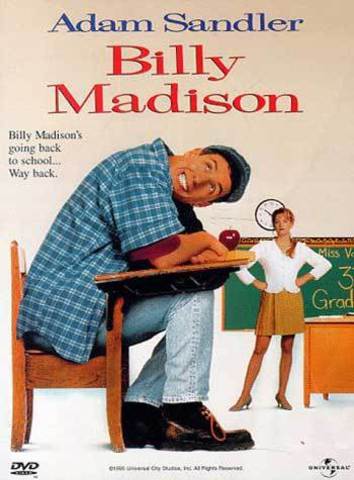Adam is the Star of Billy Madison