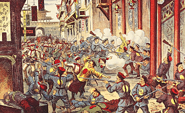 The start of the Boxer Rebellion