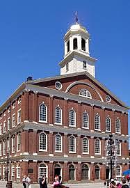 Faneuil Hall Hosts Its 1st Town Meeting (U.S.)