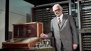 Konrad Zuse builds a mechanical calculator to handle the math involved in his profession