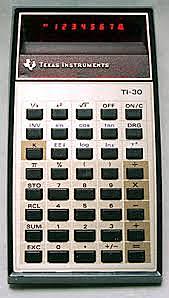 Texas Instruments introduces the first "pocket calculator
