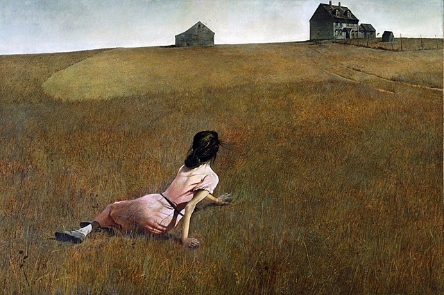 “El mundo de Christina”  Andrew Wyeth