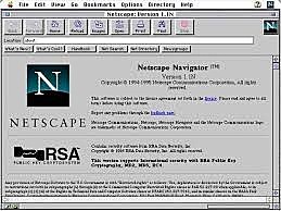 El Netscape navigator fue el primer navegador lanzado