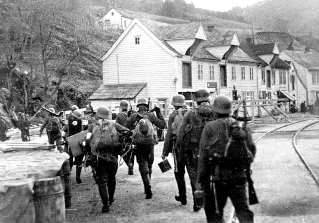 Nazi invade Norway and Denmark