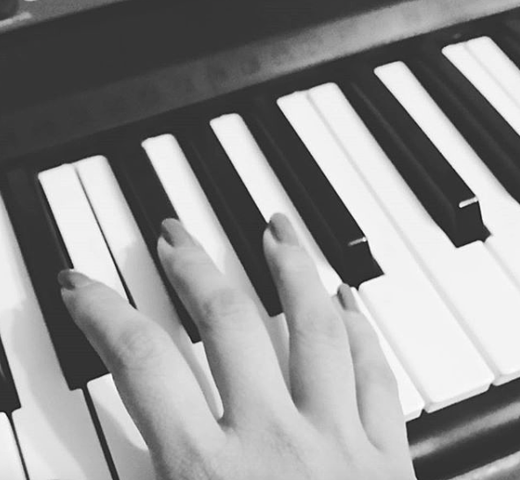 Mi primera vez aprendiendo piano