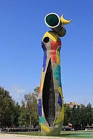 Dona i ocell -Joan Miró