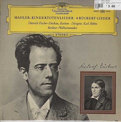 ''Kindertotenlieder'', Gustav Mahler