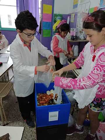 Preparamos la compostera