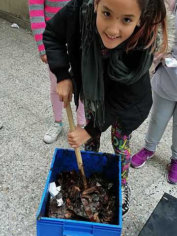 preparamos la compostera