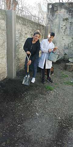 foto limpieza terreno