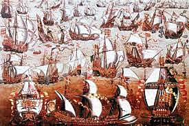 Queen Elizabeth I defeated Philip ll's Spanish Armada
