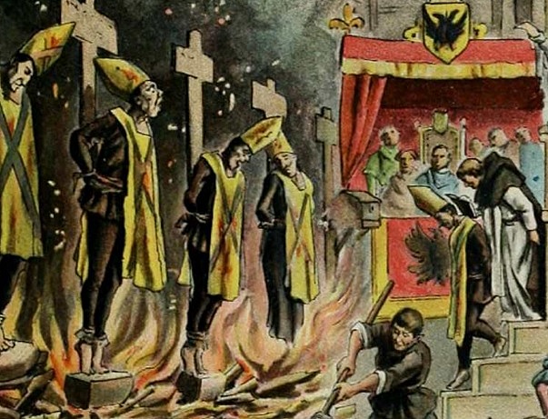 Inquisition reinforces the catholic doctrine.