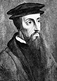 John Calvin develops the idea of predestination