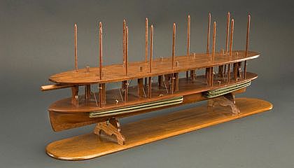 Abraham Lincoln submitted paten for “buoying vessels over shoals”, which he discover using Archimedes Principle.