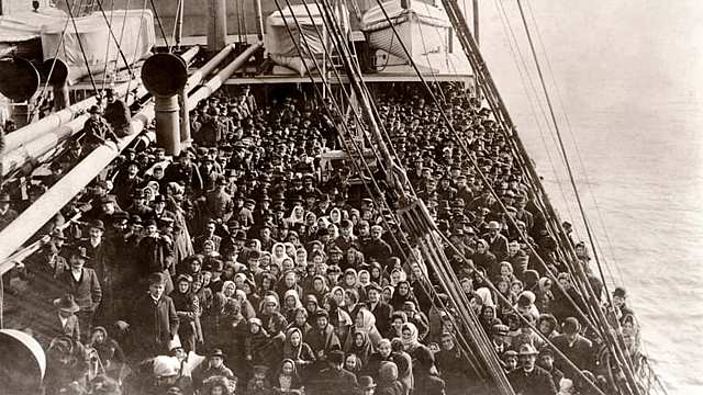 Peak year of immigration on Ellis Island