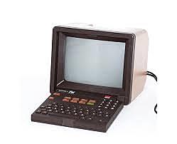 Invention par le PTT (aujourd’hui France Télécom) du terminal informatique : Le Minitel
