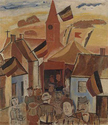VILLAGE FAIR  -  GUSTAVE DE SMET