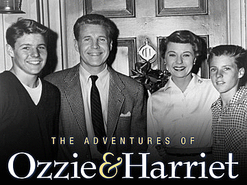 T.V show Adventures of Ozzie & Harriet 1952