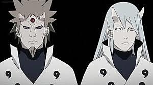 kaguya consume el chakra y luego tiene hijos