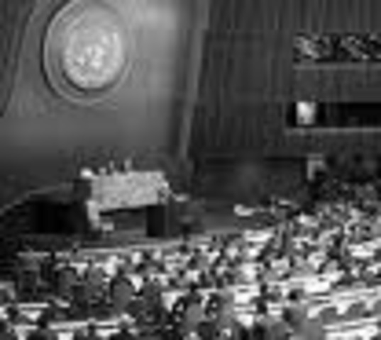 Declaration of the United Nations signed by 26 Allied nations