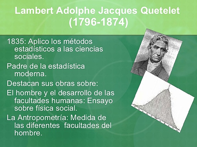Adolphe Quetelet (1796-1874)
